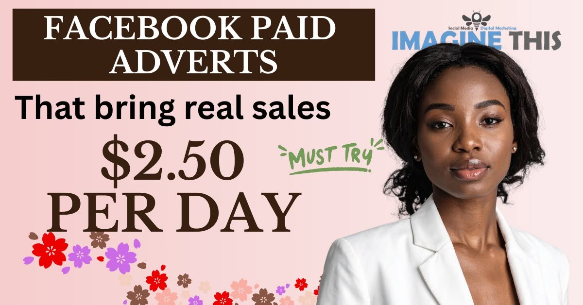 Lets Sell !!! Try Our $2.5 a day Deal with real results and proof of posting , we will advertise paid sponsored ads on facebook and grow your business .Please note Minimum order is 3 days . Just send your Advert ( images ) plus text, if i approve it , then we run it. 😉😉🤓🤩🤩🥳🥳🤩🤓🥰😍